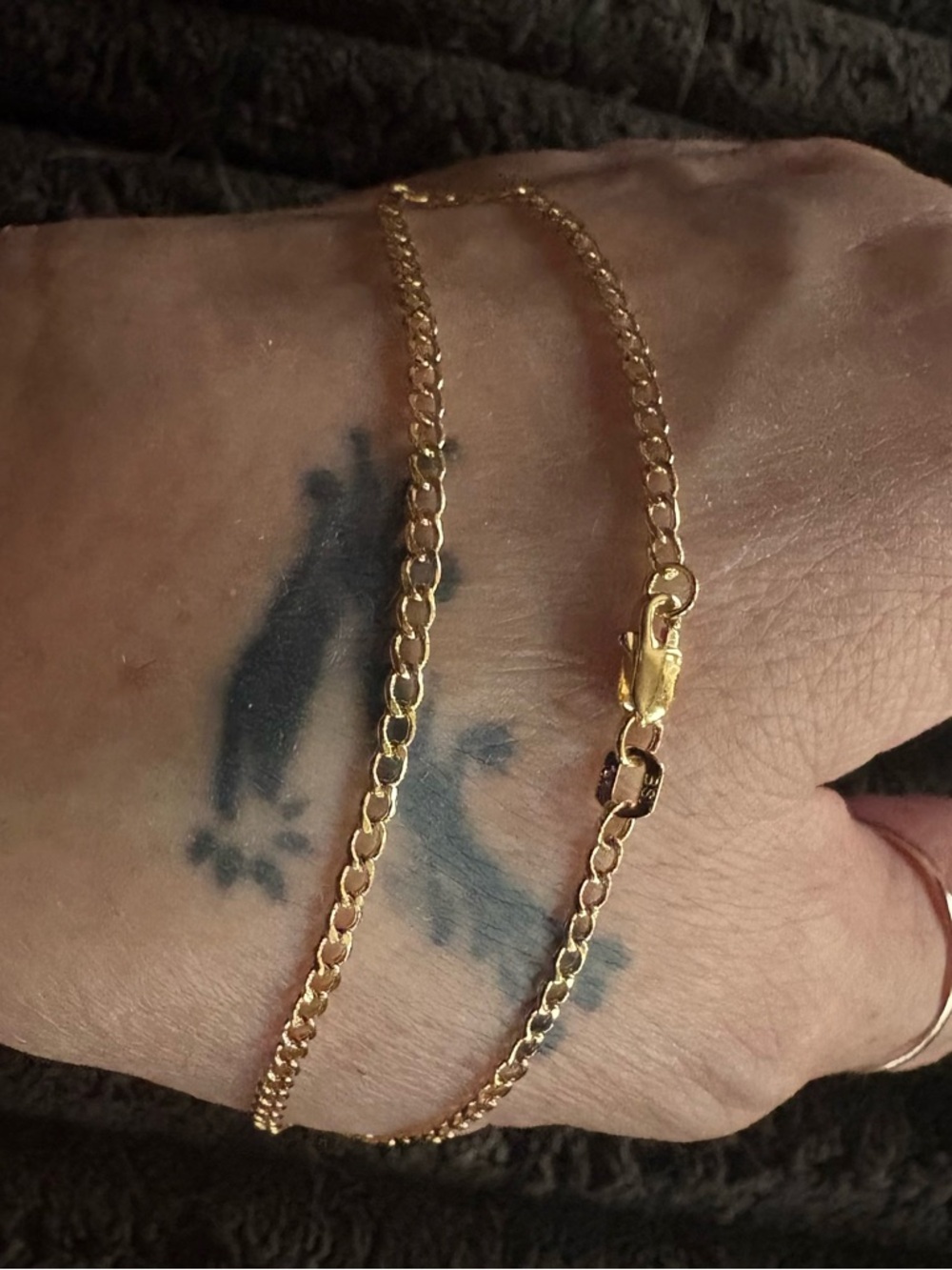 Stunning Cuban Bracelet solid 14kt yellow gold 7.5”
